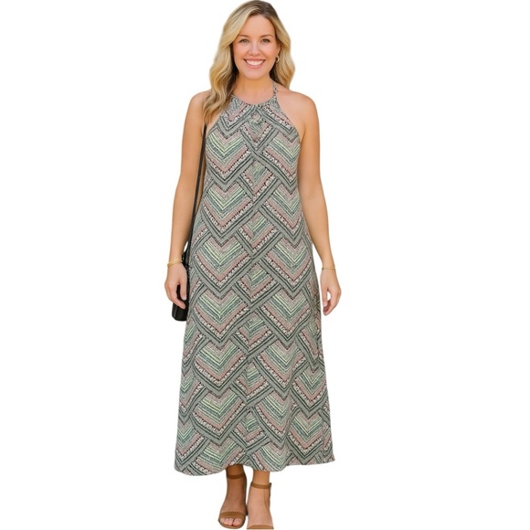 Love Stitch Halter Maxi Dress – Size S - Picture 1 of 9